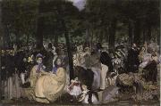 Edouard Manet Music in the Tuileries Gardens oil on canvas